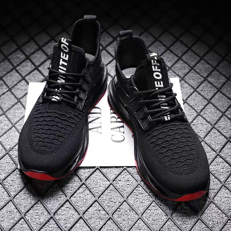 Flying Woven Men's Shoes Casual Shoes Fashion Running Shoes Men's Sports Shoes - Taylor K Shop