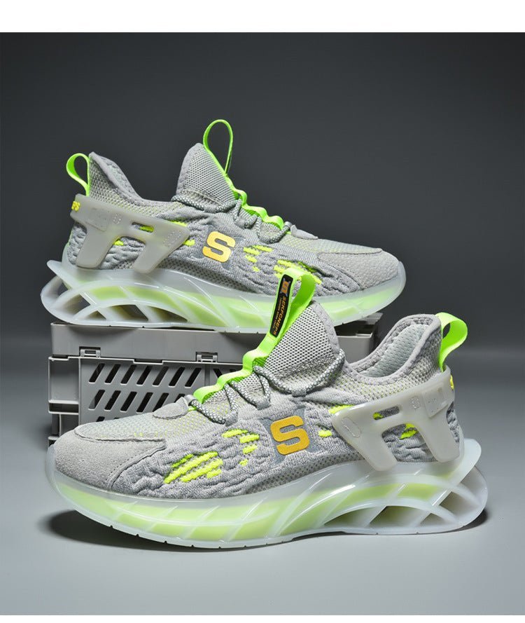 Flying Woven Mesh Breathable Blade Mens Casual Running Shoes - Taylor K Shop