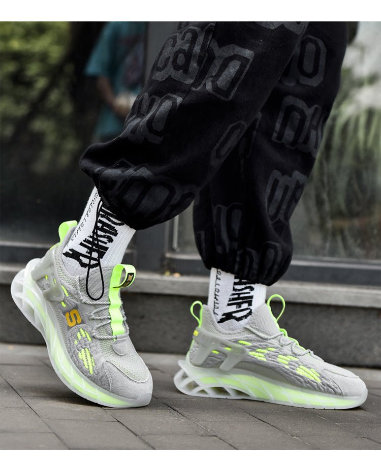Flying Woven Mesh Breathable Blade Mens Casual Running Shoes - Taylor K Shop