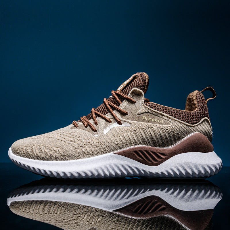 Flying Woven Shoes Breathable Men's Shoes Sports Casual Shoes Running Shoes - Taylor K Shop