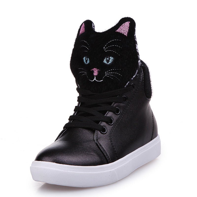 Foreign trade aliexpress white shoehead high shoes shoes lady spring leisure shoes wholesale Korean Students - Taylor K Shop