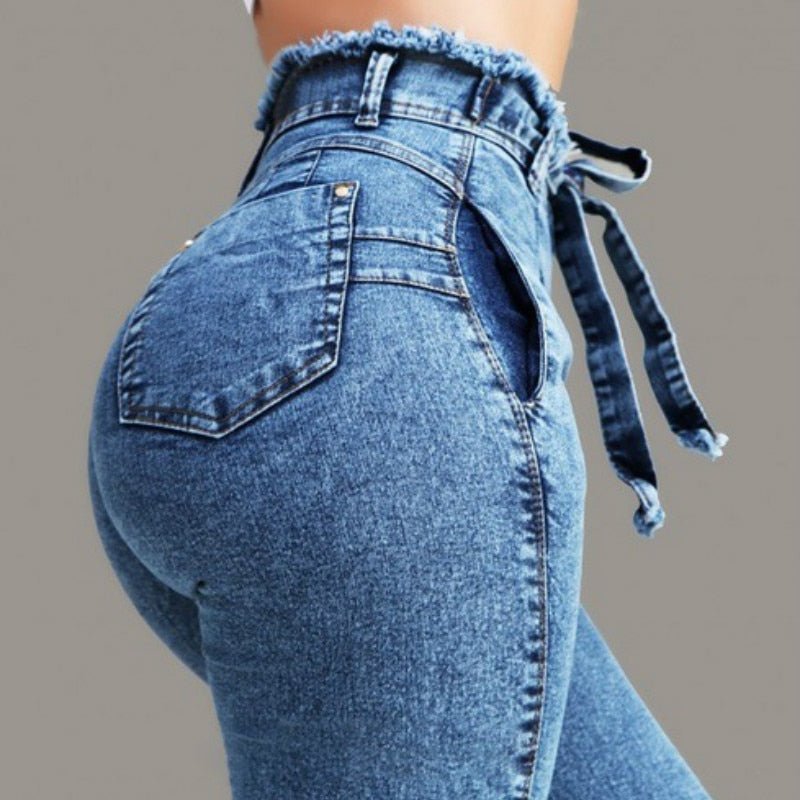 Fringed jeans - Taylor K Shop