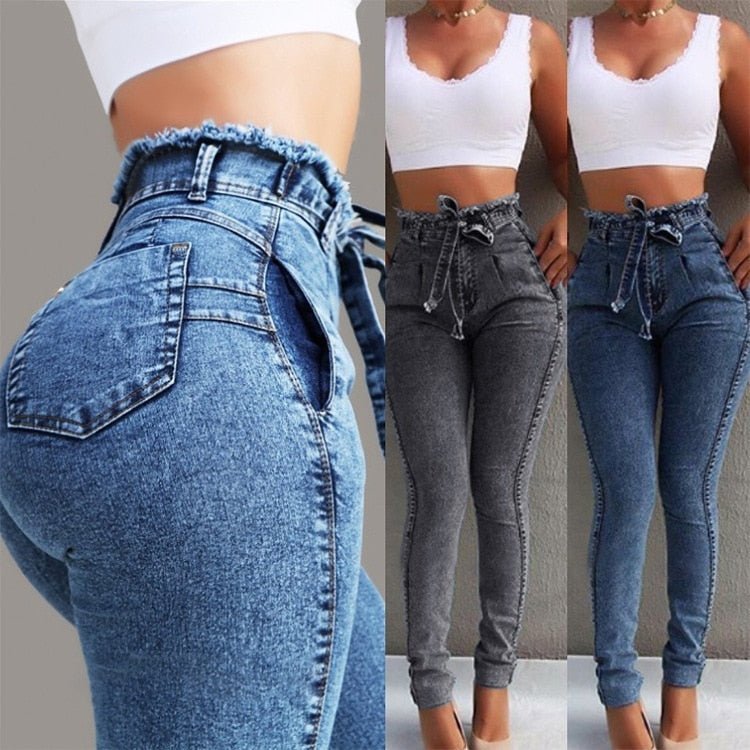 Fringed jeans - Taylor K Shop