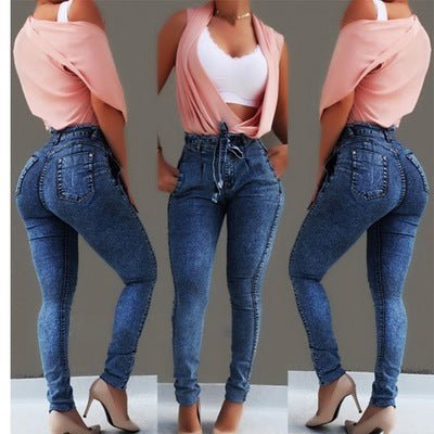 Fringed jeans - Taylor K Shop