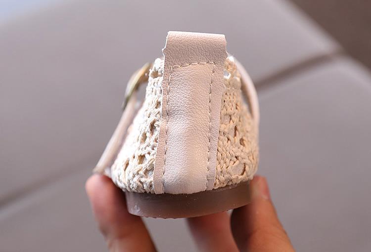 Girls Shoes Soft Sole Princess Shoes Lace Breathable Woven Shoes Flying Woven Sandals Toddler Shoes - Taylor K Shop