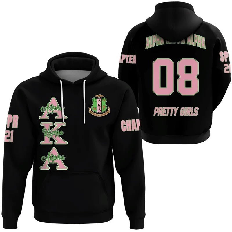 HarajukuStyle Custom Sorority Hoodies for Women - Taylor K Shop