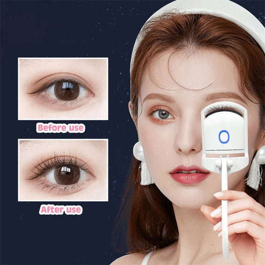 Heated Eyelash Curler Electric Temperature Control Mini Eyelash Curler Electric Portable Charging - Taylor K Shop