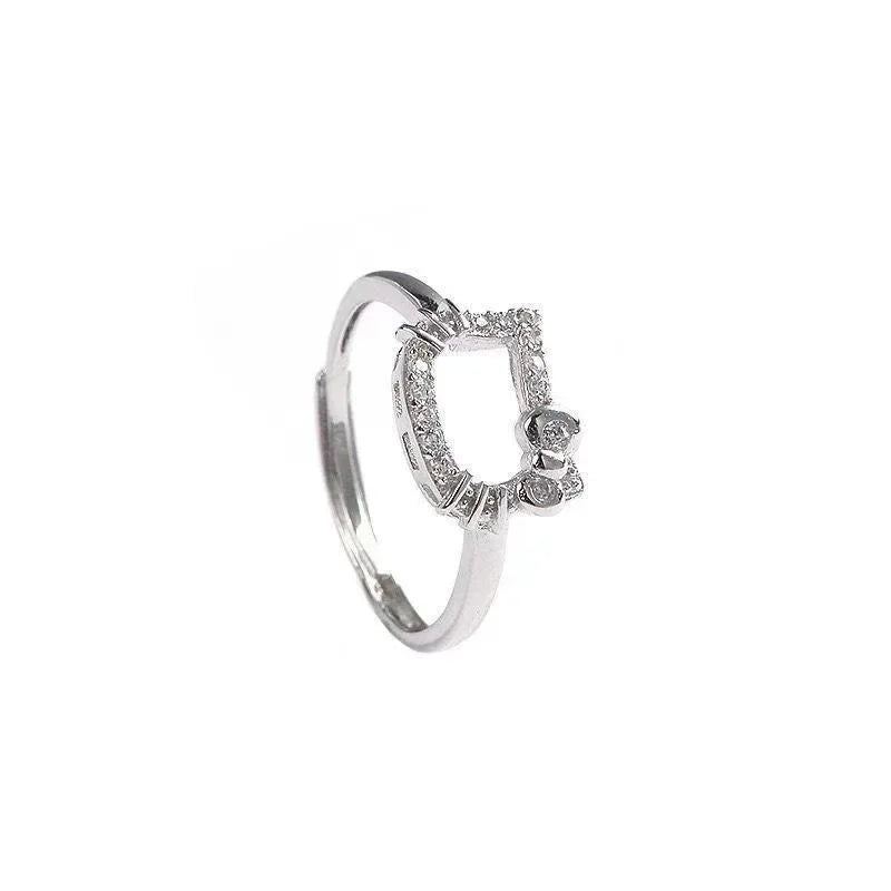 Hello Kitty Elegant Zircon Jewelry Necklace Rings Gift - Taylor K Shop