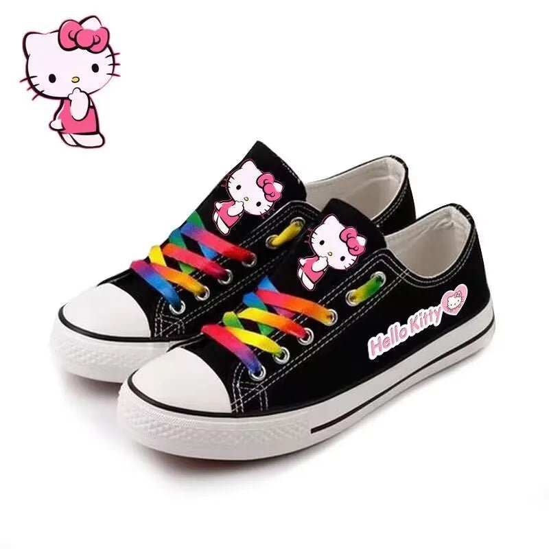 Hello Kitty Low Top Canvas Shoes for Couples - Taylor K Shop