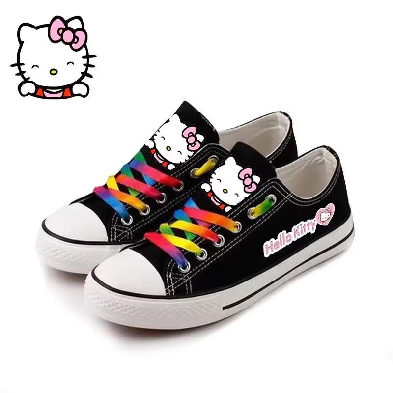 Hello Kitty Low Top Canvas Shoes for Couples - Taylor K Shop