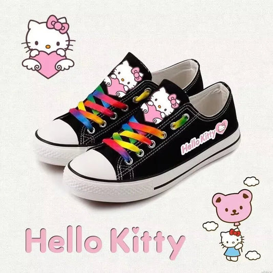 Hello Kitty Low Top Canvas Shoes for Couples - Taylor K Shop