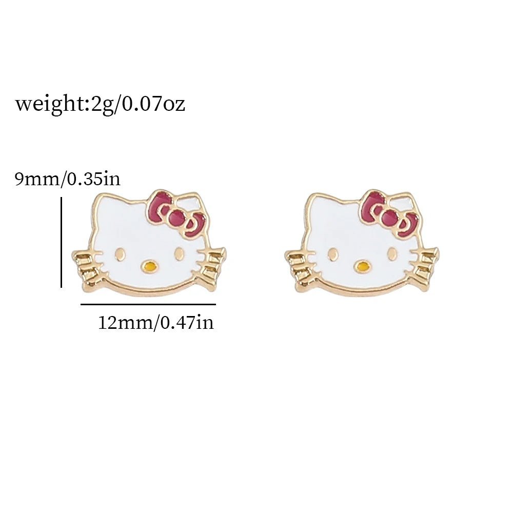 Hello Kitty Silver Plated Charm Pendant Necklace - Taylor K Shop