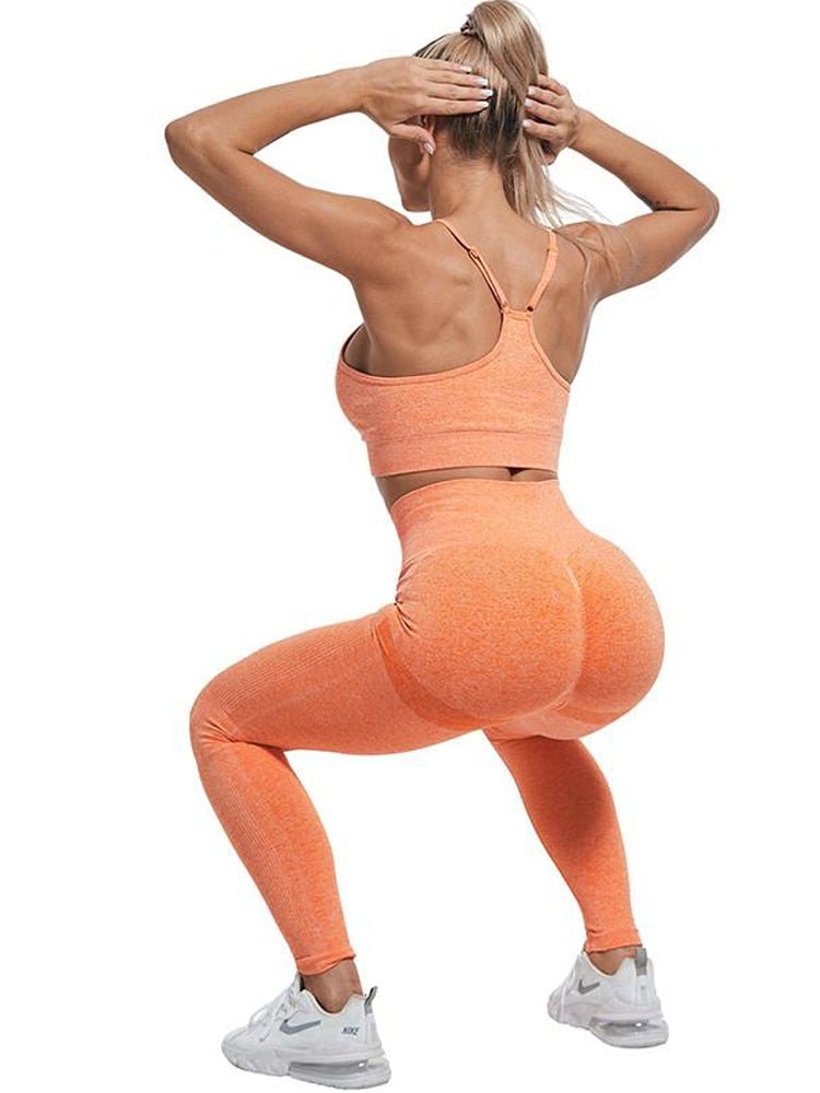 High Waist Seamless Leggings Push Up leggings for fitness Sport Fitness Running - Taylor K Shop