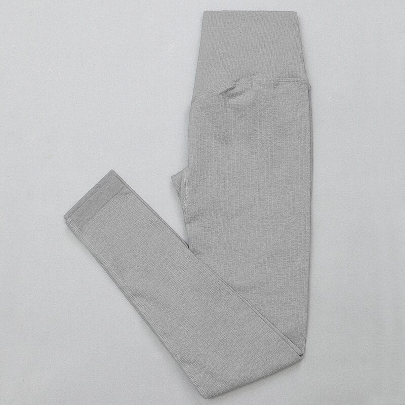 High Waist Sports Bra+ Legging Gym Clothing Seamless Fitness Yoga Suit Stretchy - Taylor K Shop