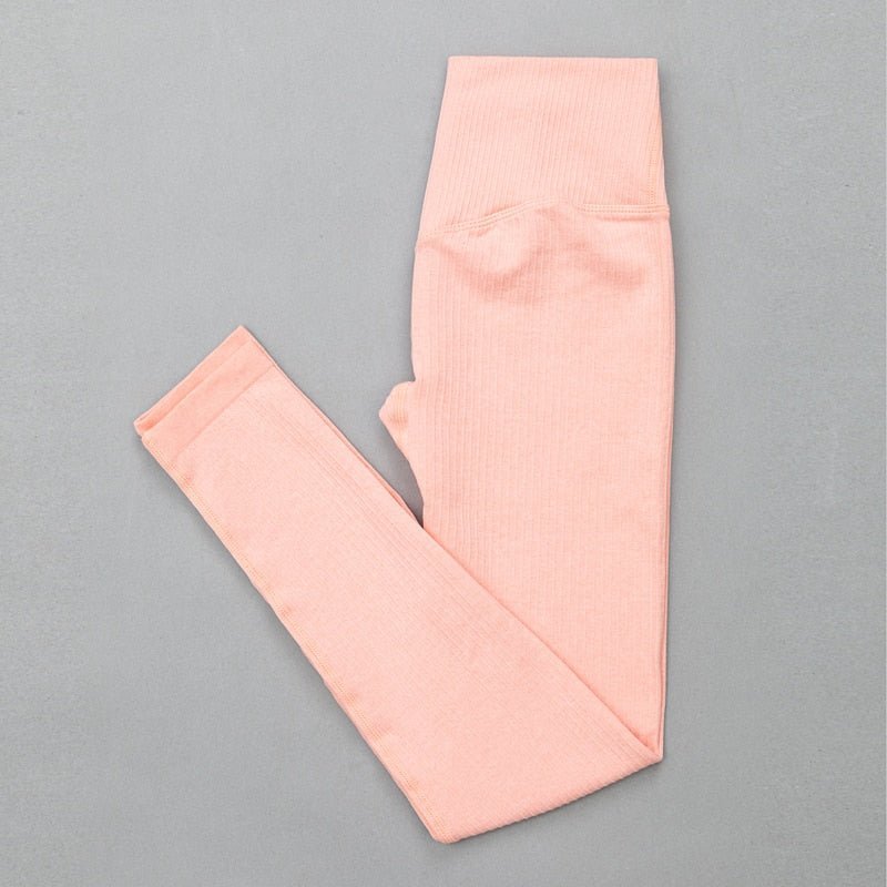 High Waist Sports Bra+ Legging Gym Clothing Seamless Fitness Yoga Suit Stretchy - Taylor K Shop