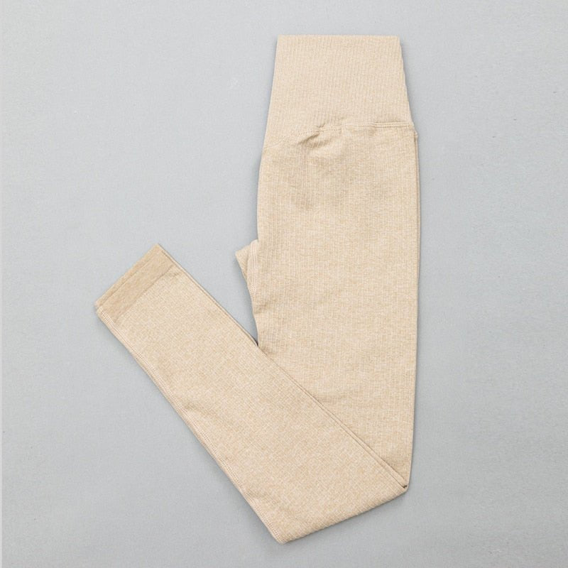 High Waist Sports Bra+ Legging Gym Clothing Seamless Fitness Yoga Suit Stretchy - Taylor K Shop