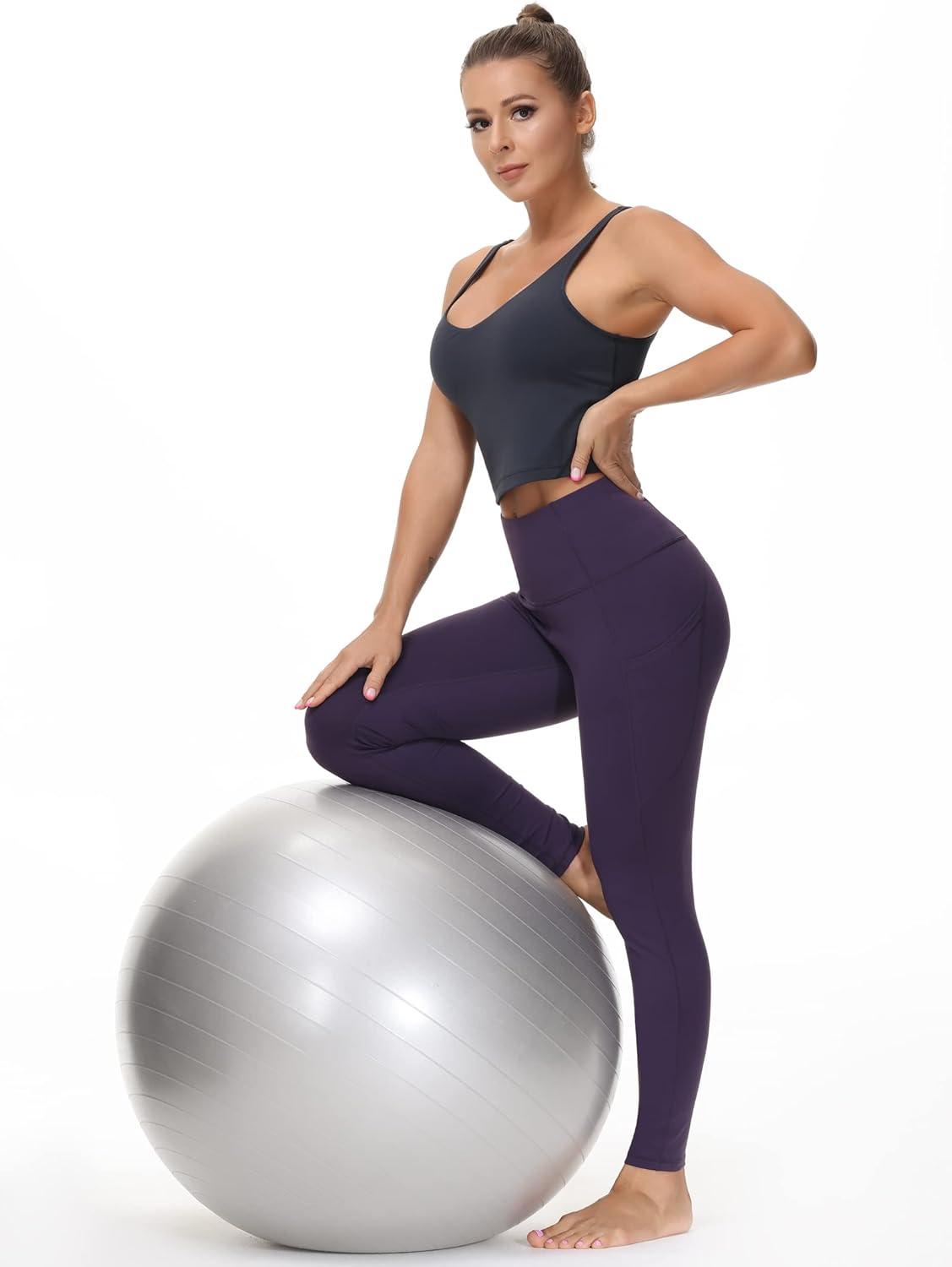 HighWaisted Yoga Pants with Pockets Tummy Control - Taylor K Shop