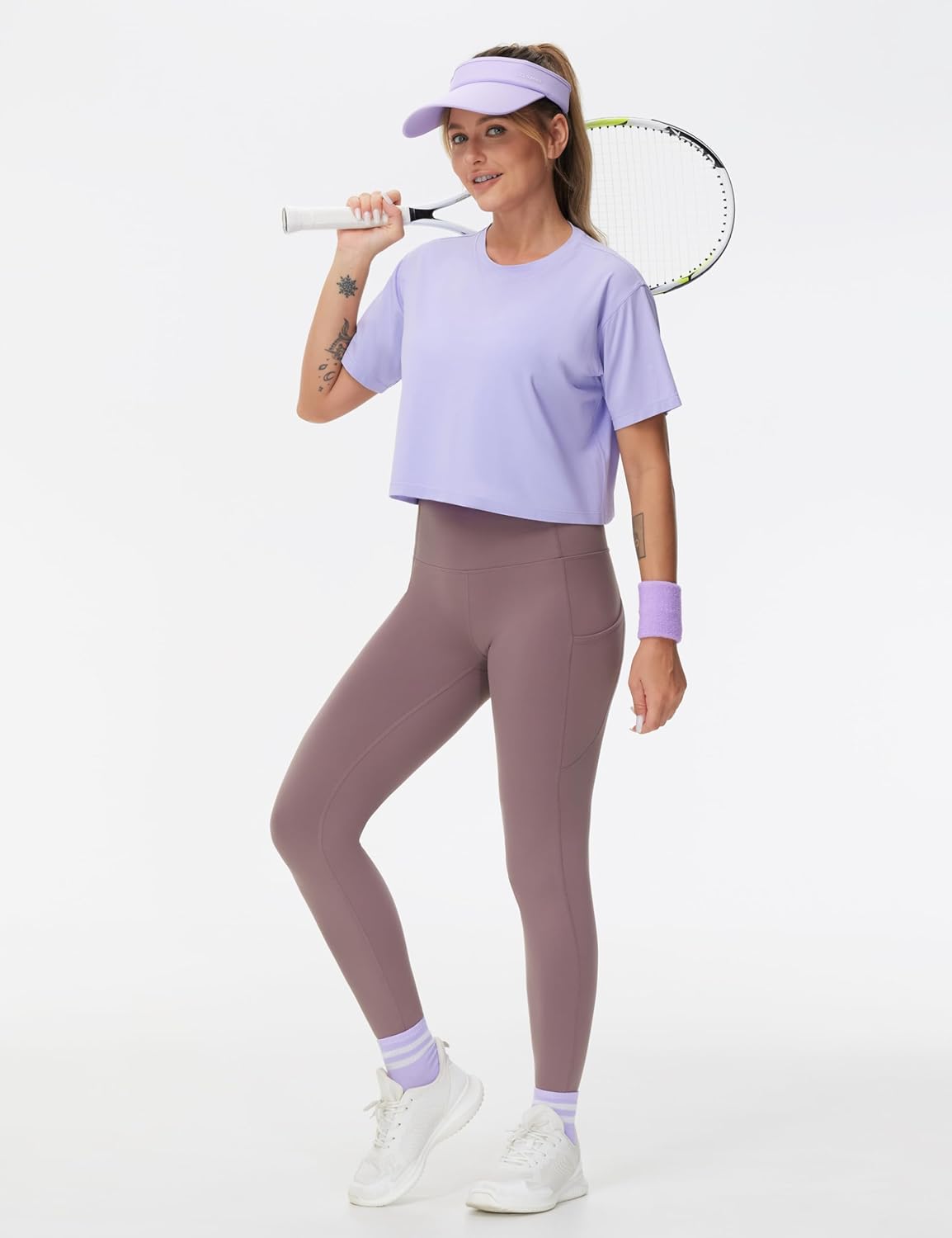 HighWaisted Yoga Pants with Pockets Tummy Control - Taylor K Shop