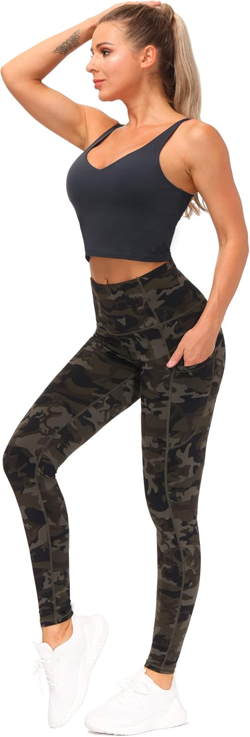 HighWaisted Yoga Pants with Pockets Tummy Control - Taylor K Shop