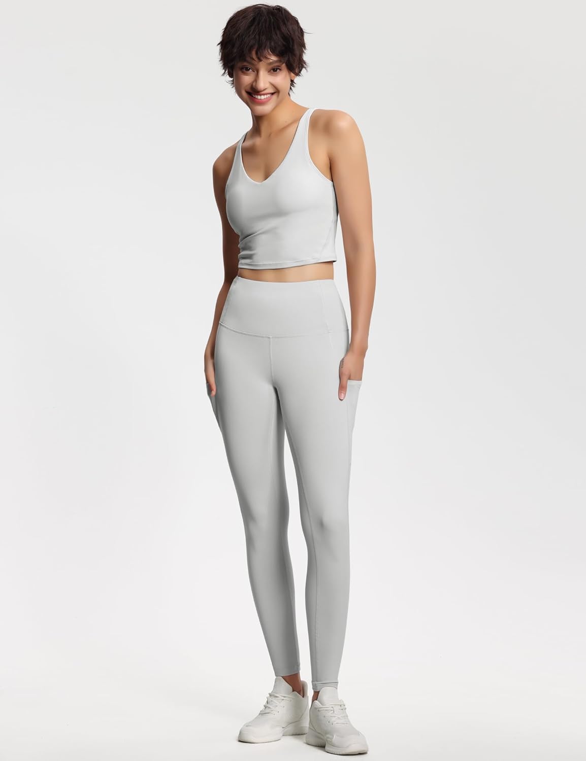HighWaisted Yoga Pants with Pockets Tummy Control - Taylor K Shop