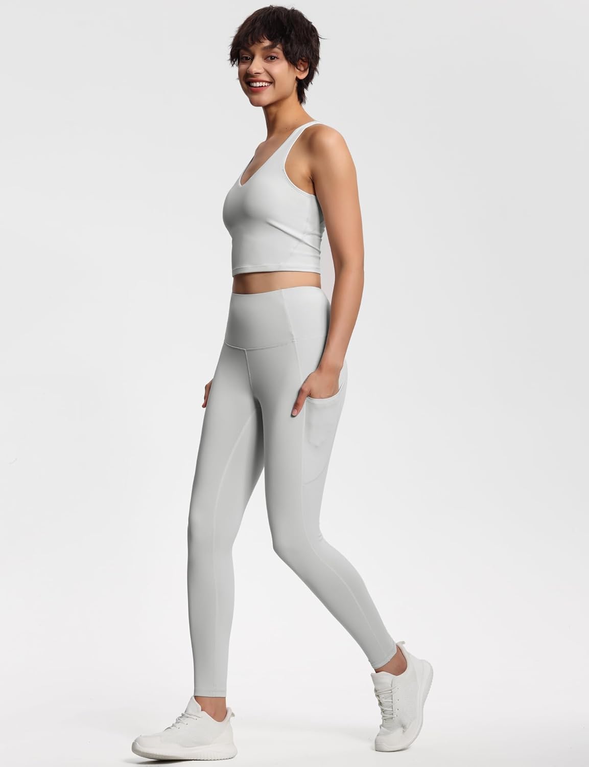 HighWaisted Yoga Pants with Pockets Tummy Control - Taylor K Shop