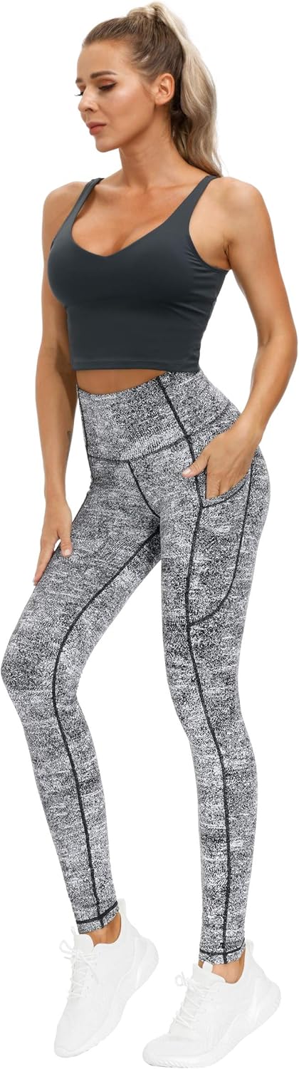 HighWaisted Yoga Pants with Pockets Tummy Control - Taylor K Shop