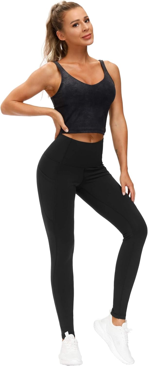 HighWaisted Yoga Pants with Pockets Tummy Control - Taylor K Shop