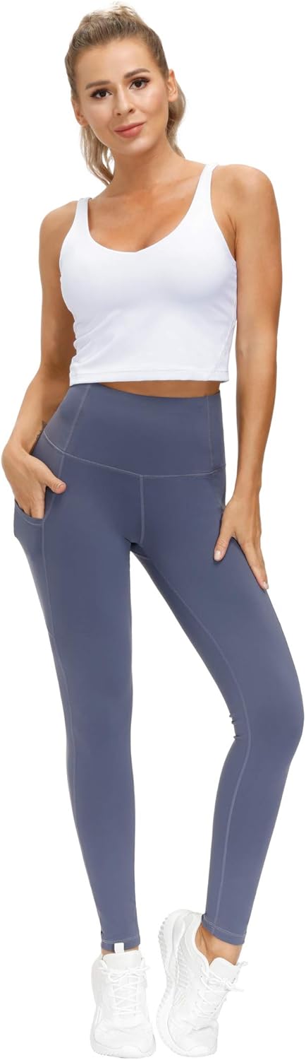 HighWaisted Yoga Pants with Pockets Tummy Control - Taylor K Shop