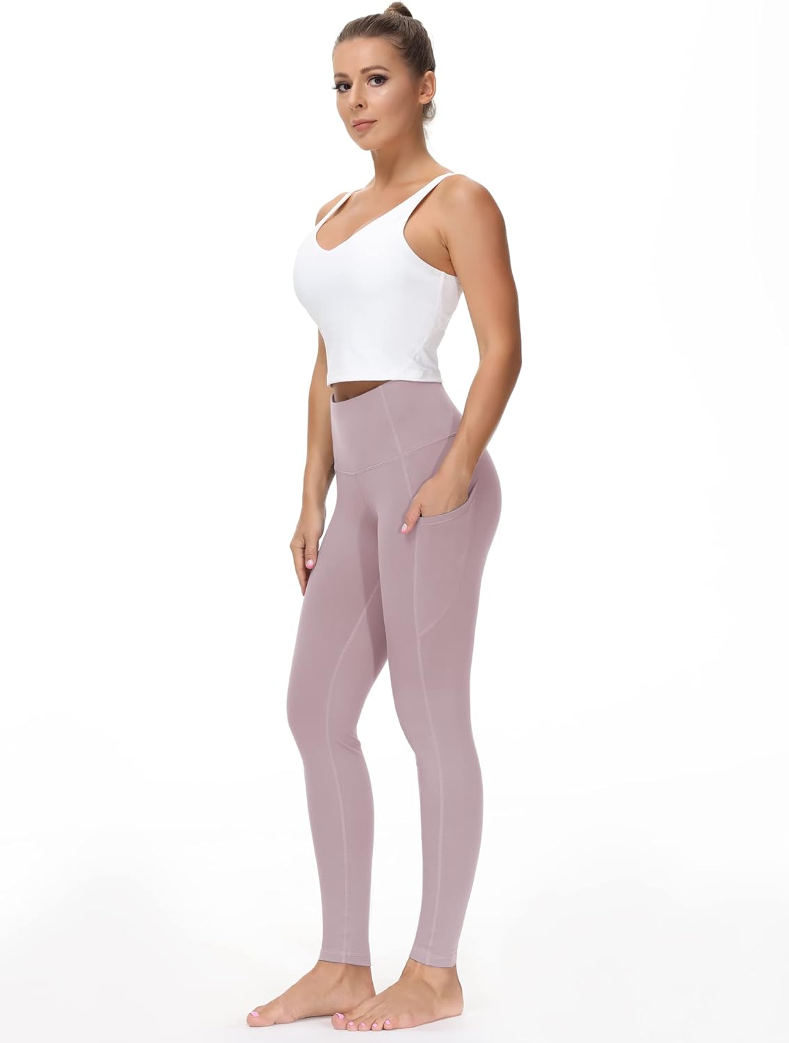 HighWaisted Yoga Pants with Pockets Tummy Control - Taylor K Shop