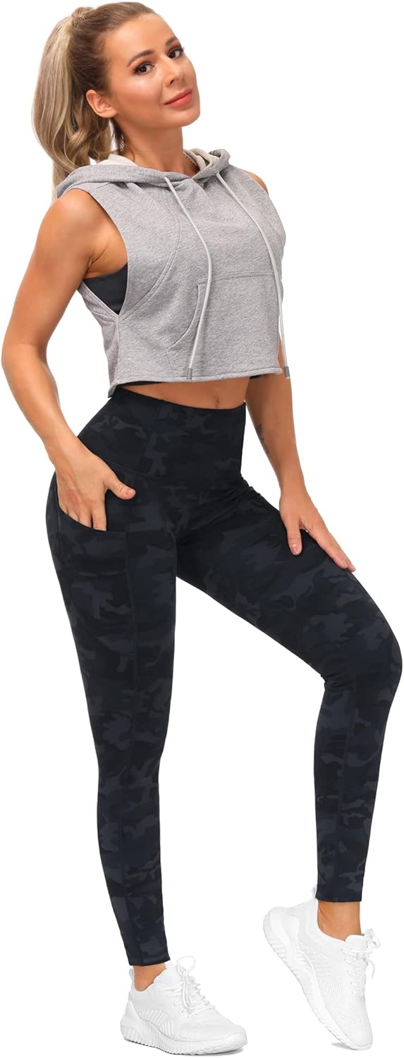 HighWaisted Yoga Pants with Pockets Tummy Control - Taylor K Shop