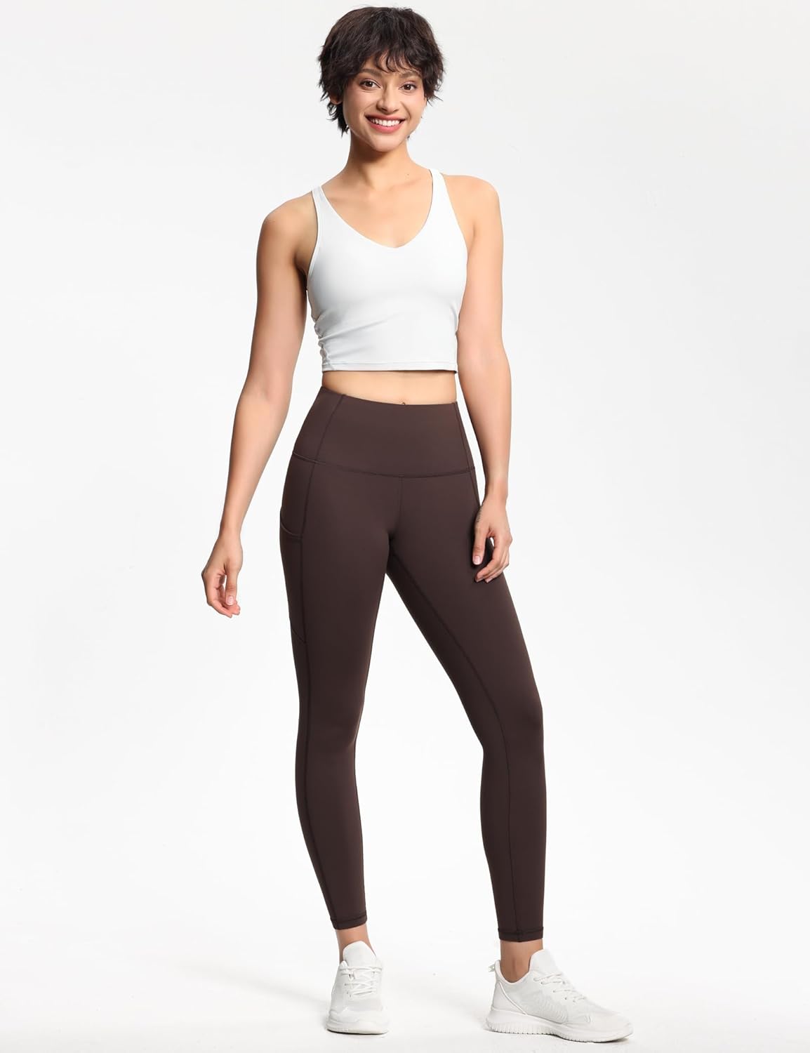 HighWaisted Yoga Pants with Pockets Tummy Control - Taylor K Shop