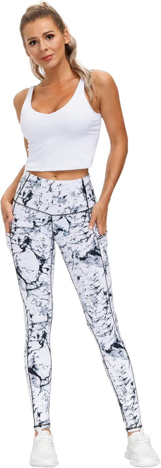 HighWaisted Yoga Pants with Pockets Tummy Control - Taylor K Shop