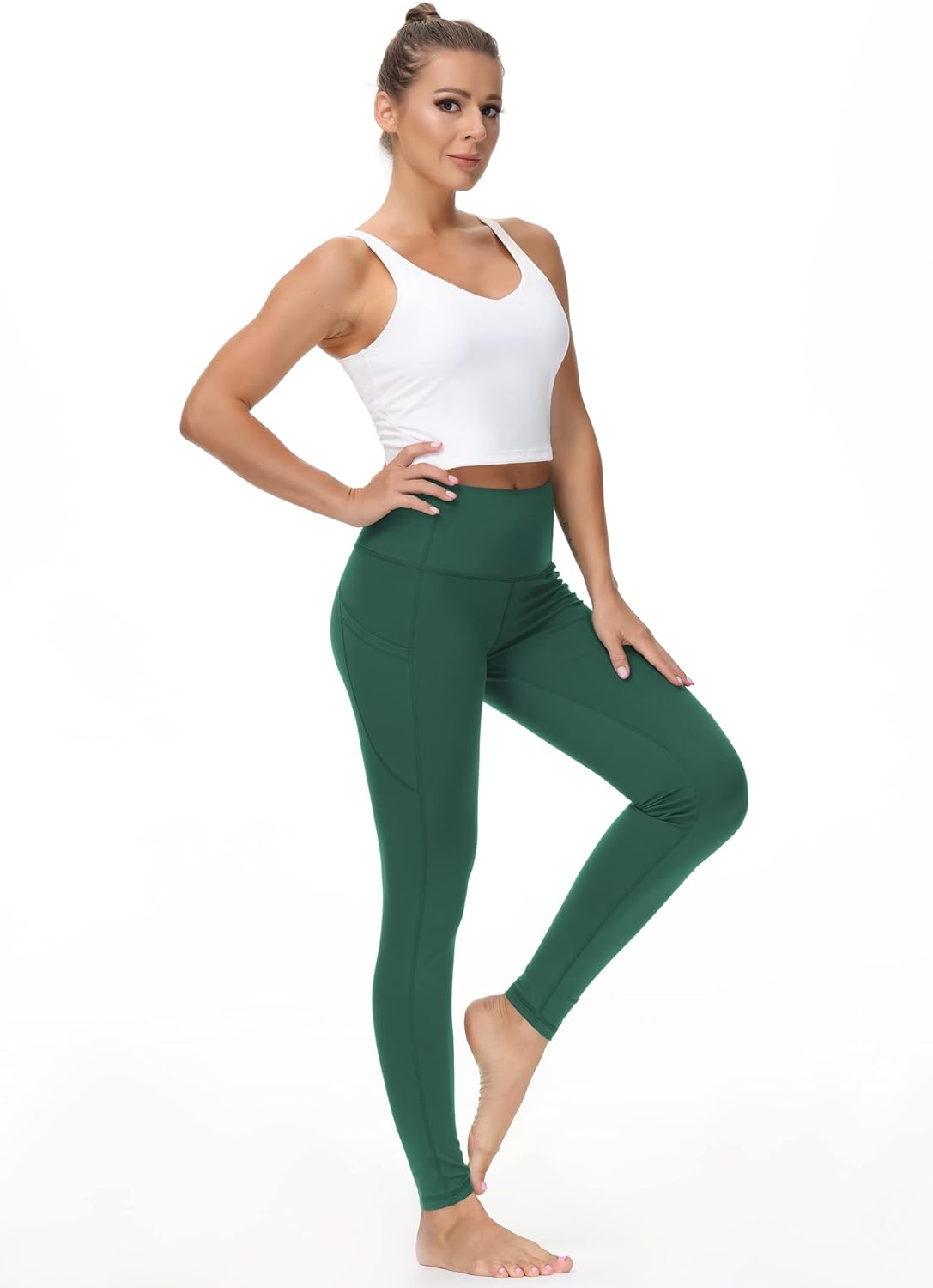 HighWaisted Yoga Pants with Pockets Tummy Control - Taylor K Shop