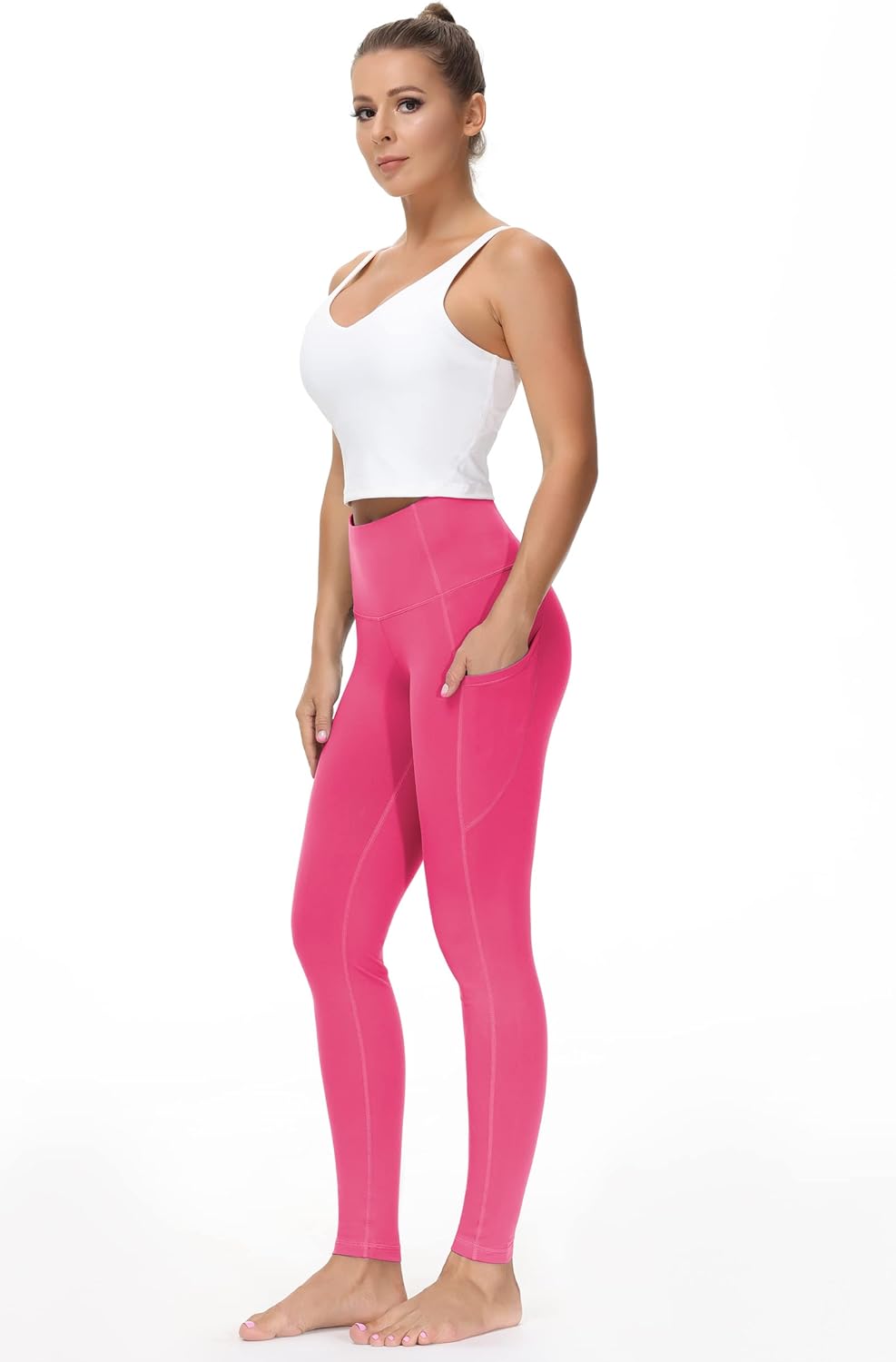 HighWaisted Yoga Pants with Pockets Tummy Control - Taylor K Shop