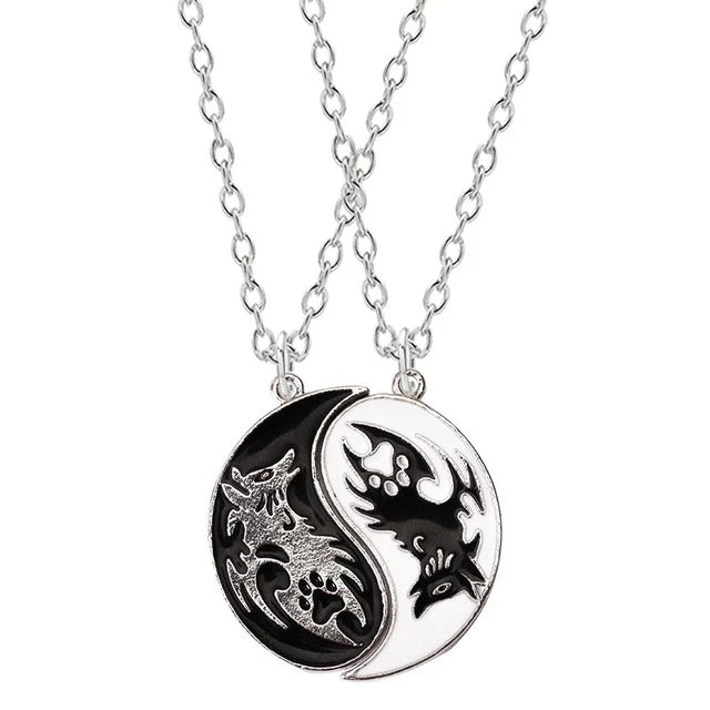 Honey Love BFF Heart Pendant Necklace Set for Friends - Taylor K Shop