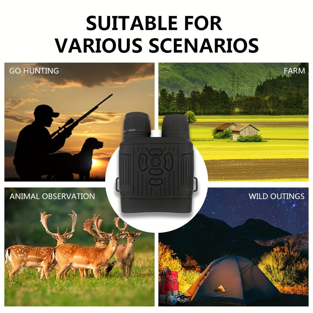 Infrared Night Vision Binoculars with 32GB Card for Camping Hunting - Taylor K Shop