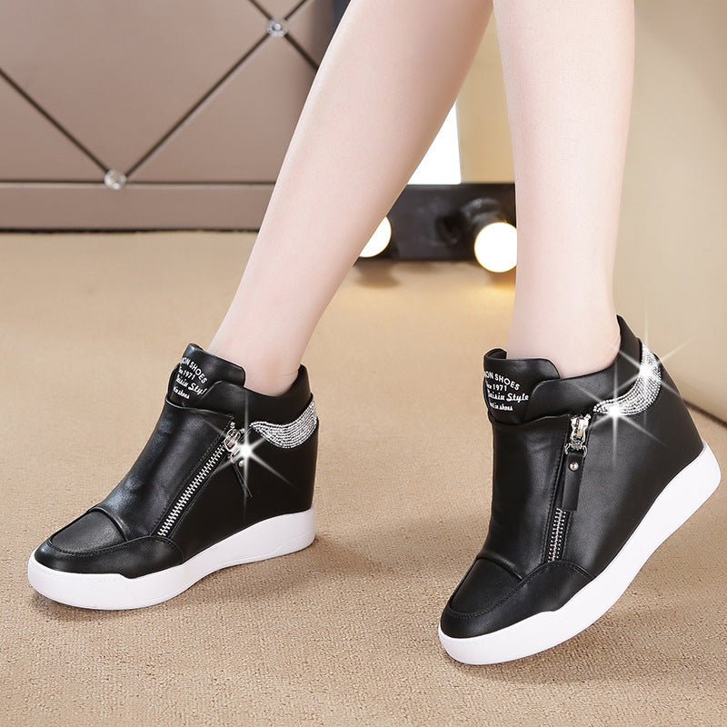 Inner increase women's shoes sports shoes casual platform high heels - Taylor K Shop