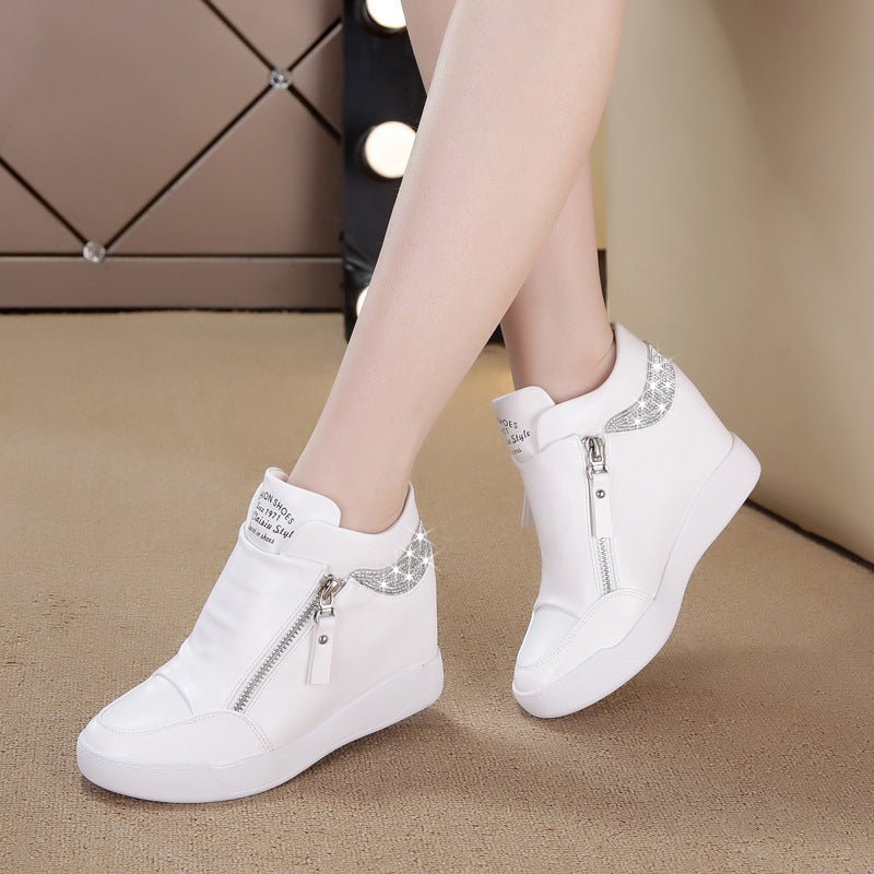 Inner increase women's shoes sports shoes casual platform high heels - Taylor K Shop