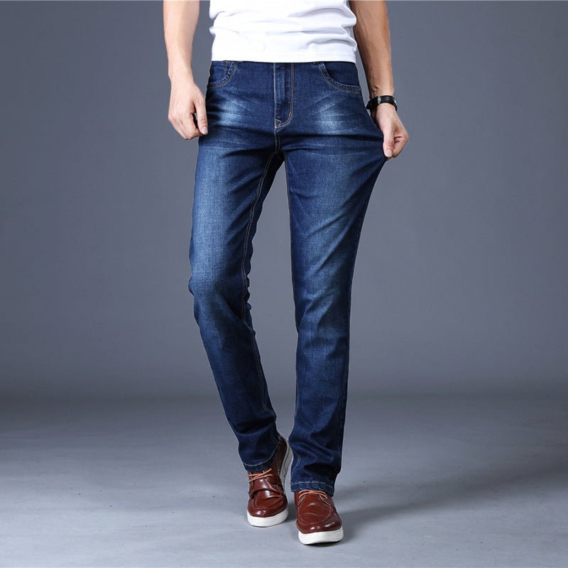 Jeans Men's Slim Men's Jeans Men's Jeans Men's Straight - leg Stretch Trousers - Taylor K Shop