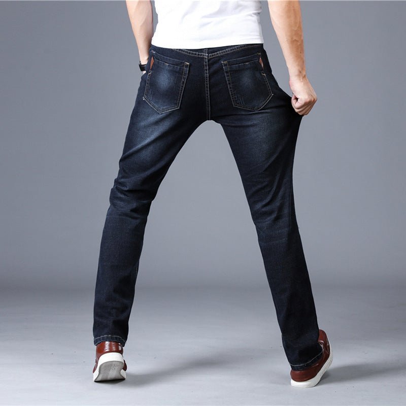 Jeans Men's Slim Men's Jeans Men's Jeans Men's Straight - leg Stretch Trousers - Taylor K Shop