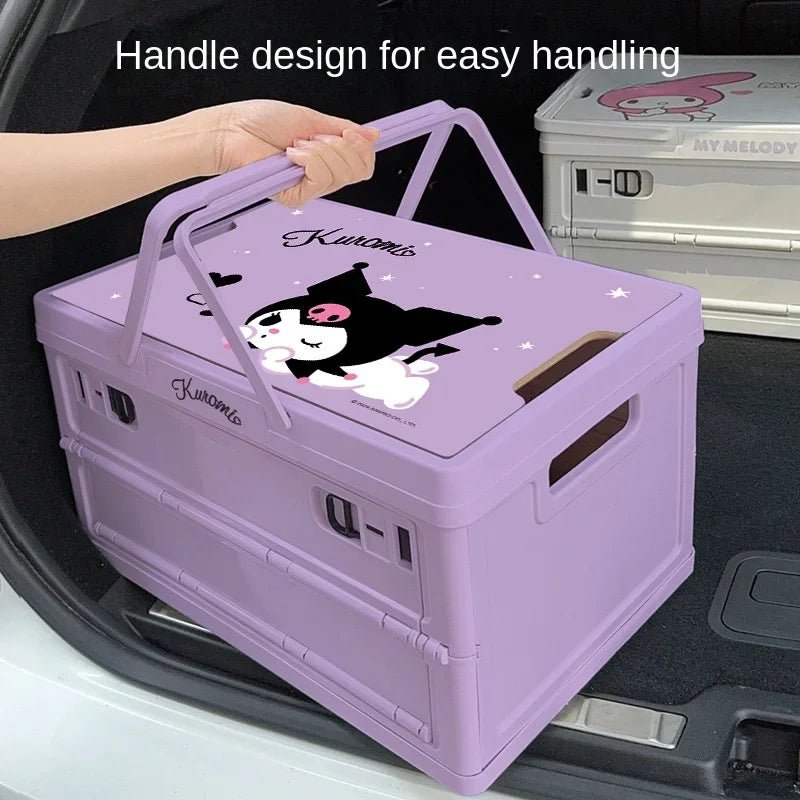 Kawaii Hello Kitty Car Trunk Storage Camping Box - Taylor K Shop