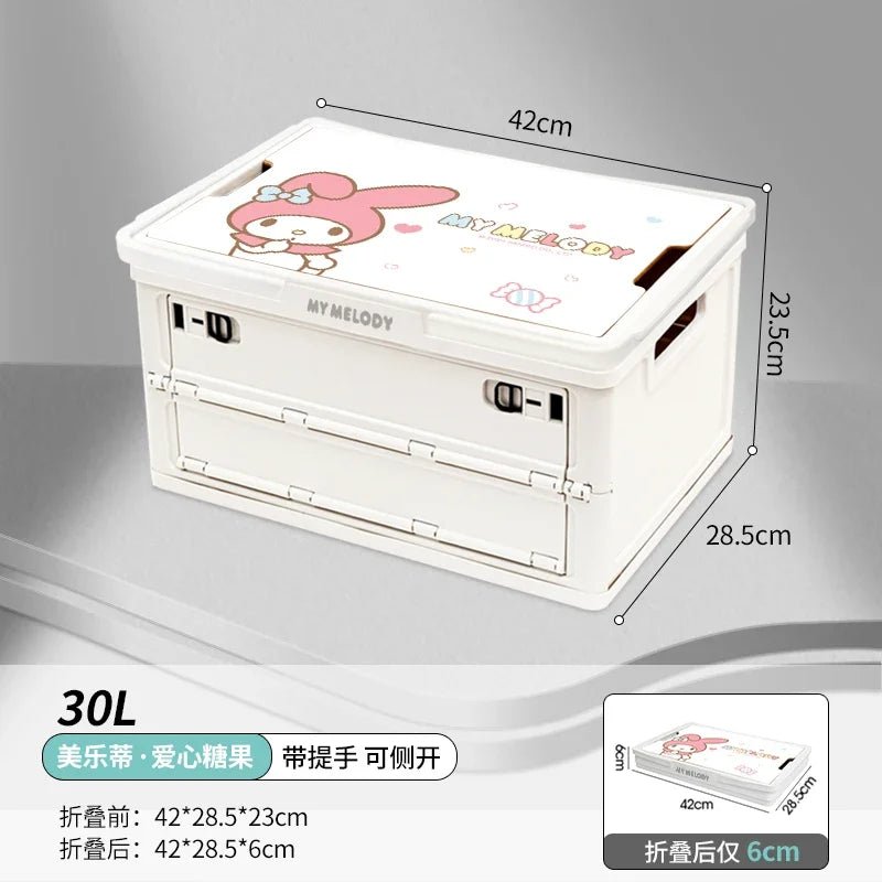 Kawaii Hello Kitty Car Trunk Storage Camping Box - Taylor K Shop