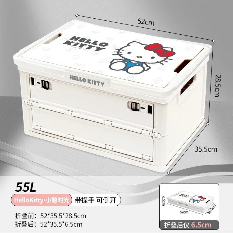 Kawaii Hello Kitty Car Trunk Storage Camping Box - Taylor K Shop