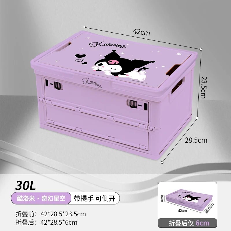 Kawaii Hello Kitty Car Trunk Storage Camping Box - Taylor K Shop