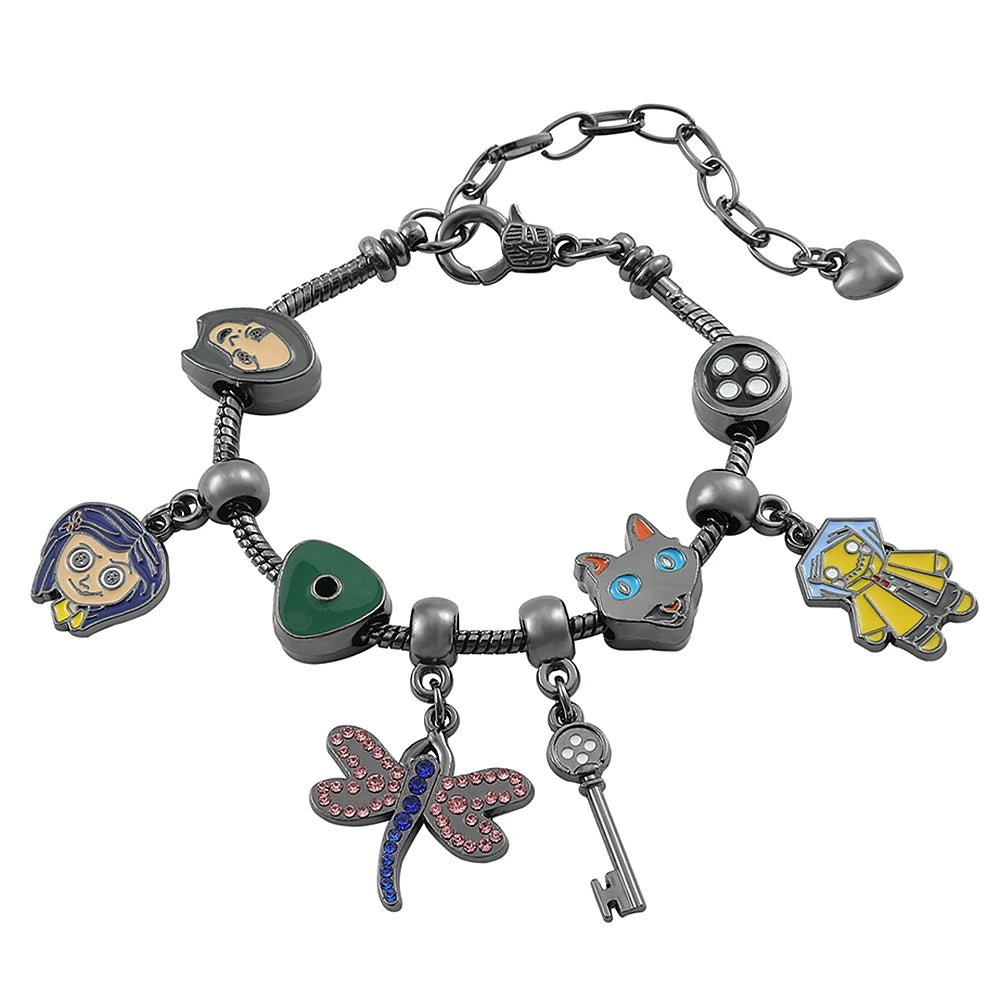Kawaii Hello Kitty GoldPlated Charm Bracelet for Women - Taylor K Shop