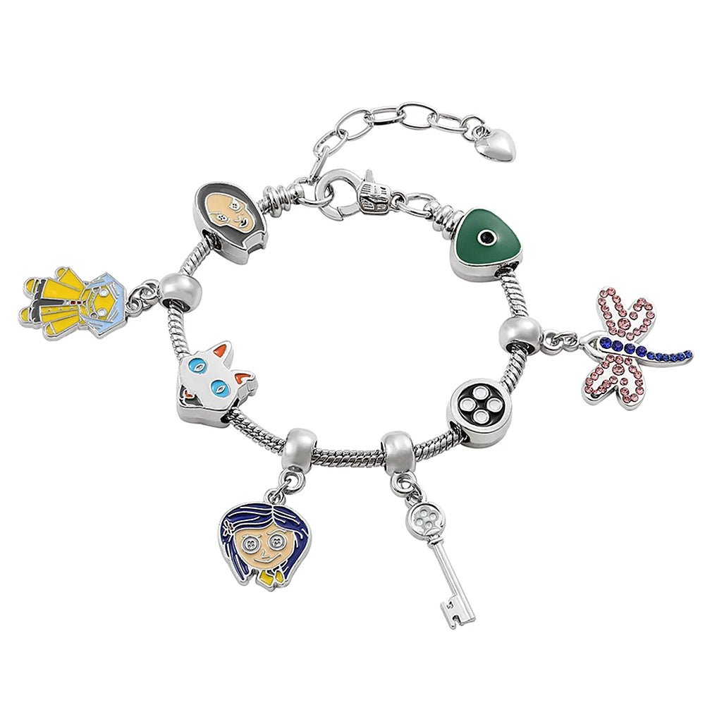 Kawaii Hello Kitty GoldPlated Charm Bracelet for Women - Taylor K Shop