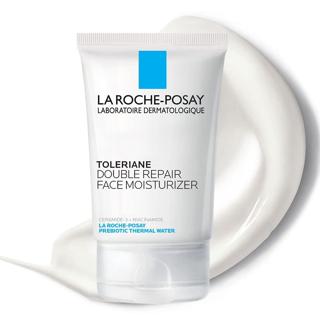 La Roche - Posay Toleriane Double Repair Face Moisturizer, Daily Moisturizer Face Cream with Ceramide and Niacinamide for All Skin Types, Oil Free, Fragrance Free - Taylor K Shop