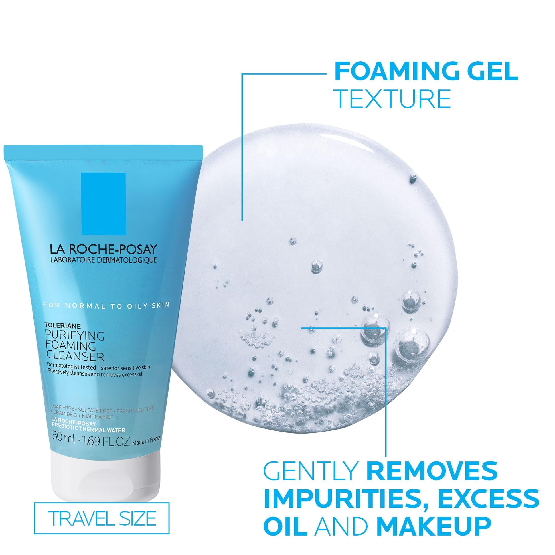 La Roche - Posay Toleriane Double Repair Face Moisturizer, Daily Moisturizer Face Cream with Ceramide and Niacinamide for All Skin Types, Oil Free, Fragrance Free - Taylor K Shop