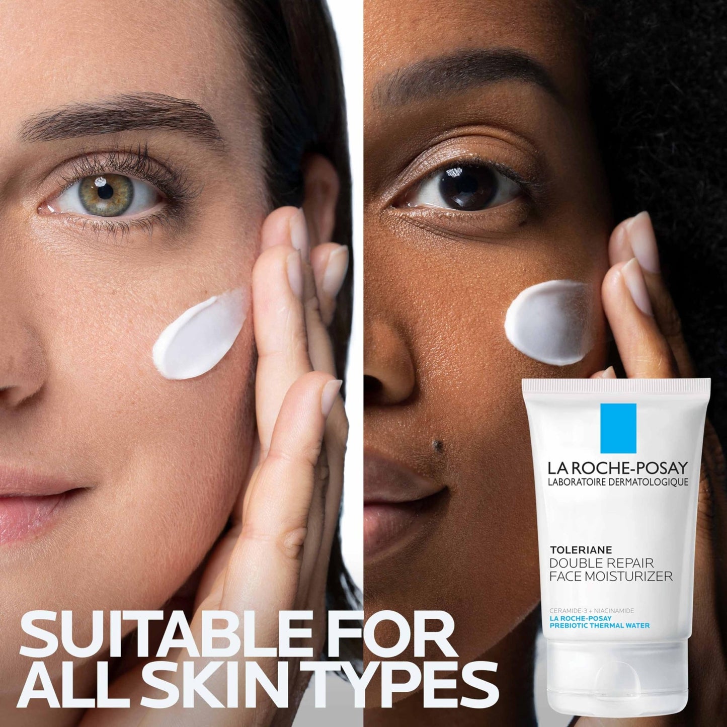 La Roche - Posay Toleriane Double Repair Face Moisturizer, Daily Moisturizer Face Cream with Ceramide and Niacinamide for All Skin Types, Oil Free, Fragrance Free - Taylor K Shop