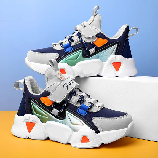 Leather Little Girls Running Shoes - Taylor K Shop